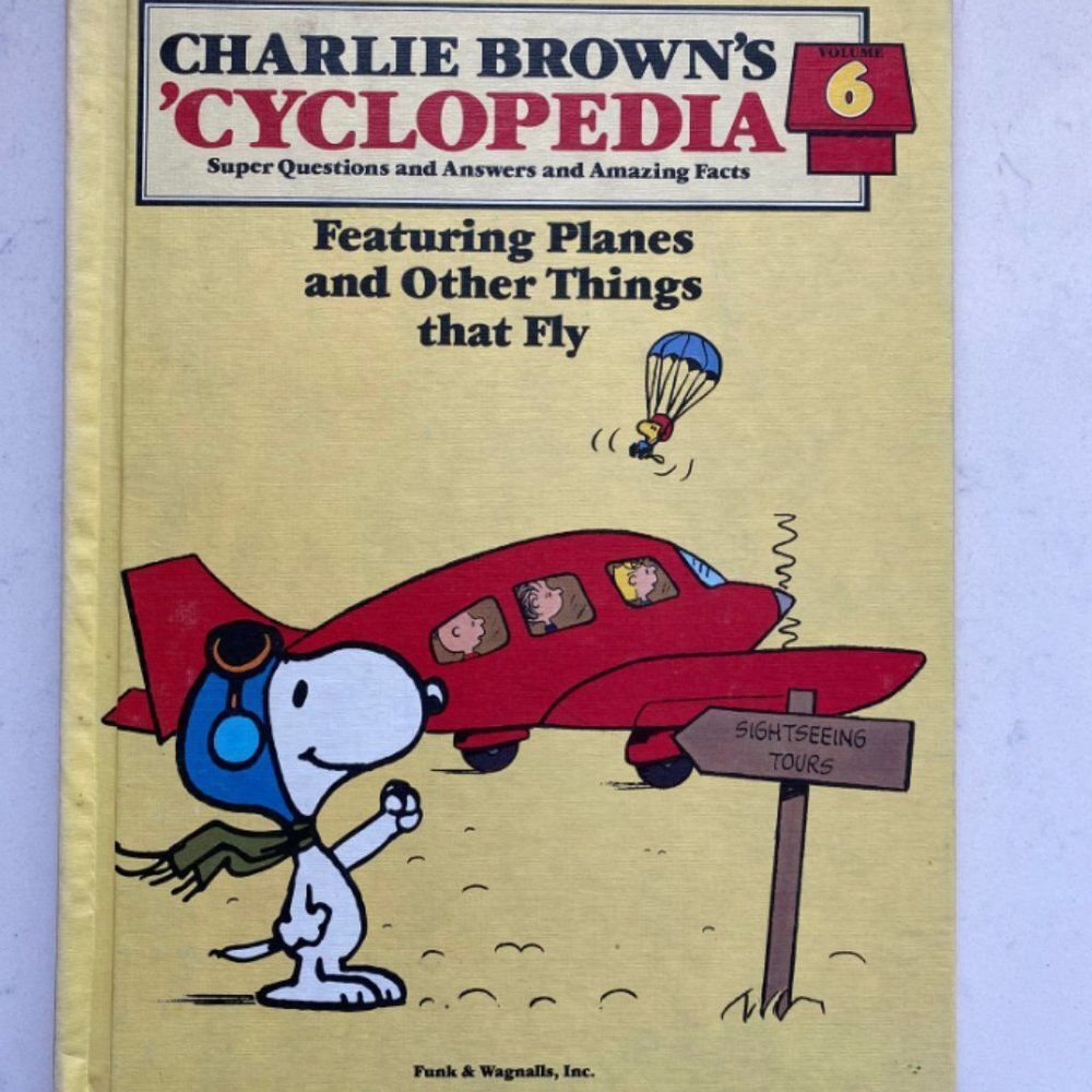 Charlie Brown's 'Cyclopedia Volume 6 Book for kids